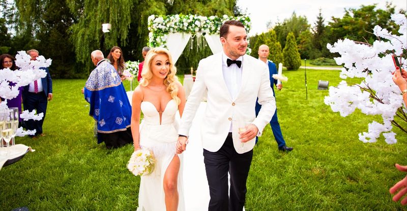 Cristina Herea și soțul ei, Mihai Benga