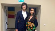 David Serea și mama lui 