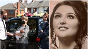 Samantha a fost condusă de  copiii ei pe ultimul drum