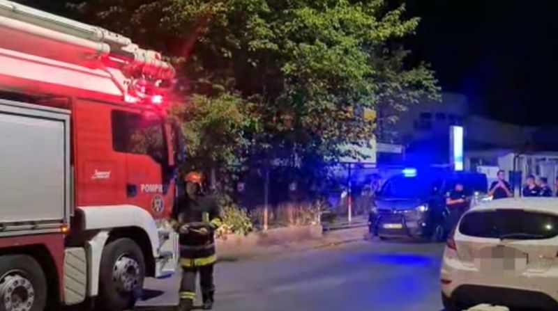 Un bucureștean a văzut un fum gros la spitalul Marie Curie și a presupus că a izbucnit un incendiu
