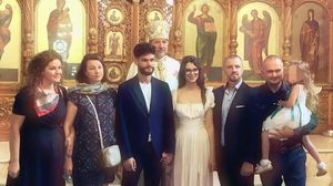 Mama Cleopatrei Stratan a avut o apariție discretă la nunta fiicei ei