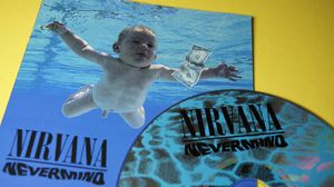 Trupa Nirvana,  dată în judecată de protagonistul copertei albumului