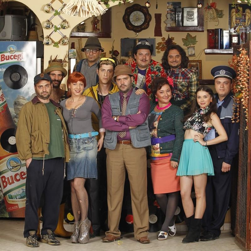 Las Fierbinți, serial de comedie