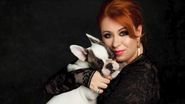 Oana Roman și câinele ei 
