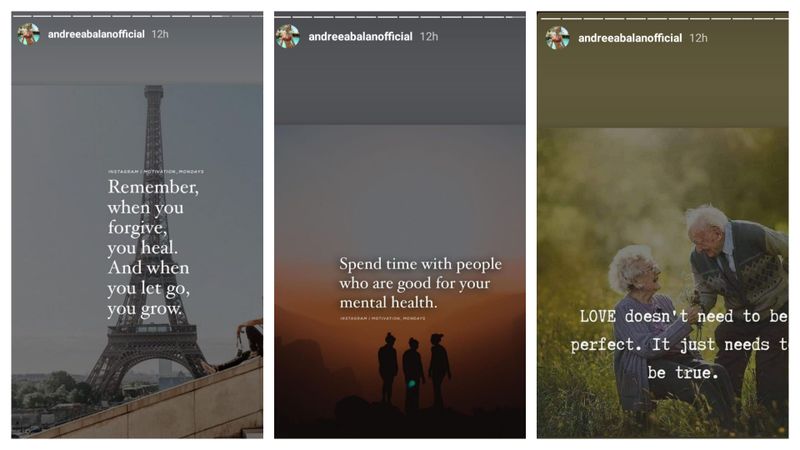 A vrut Andreea Bălan să &icirc;i transmită un mesaj subtil lui George Burcea?