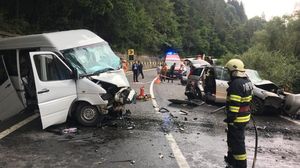 Un grav accident de circulație a avut loc pe raza localității Andreneasa, județul Mureș