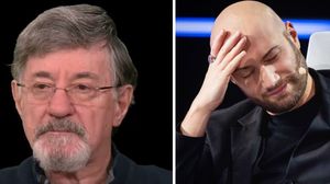 Ion Caramitru și Mihai Bendeac