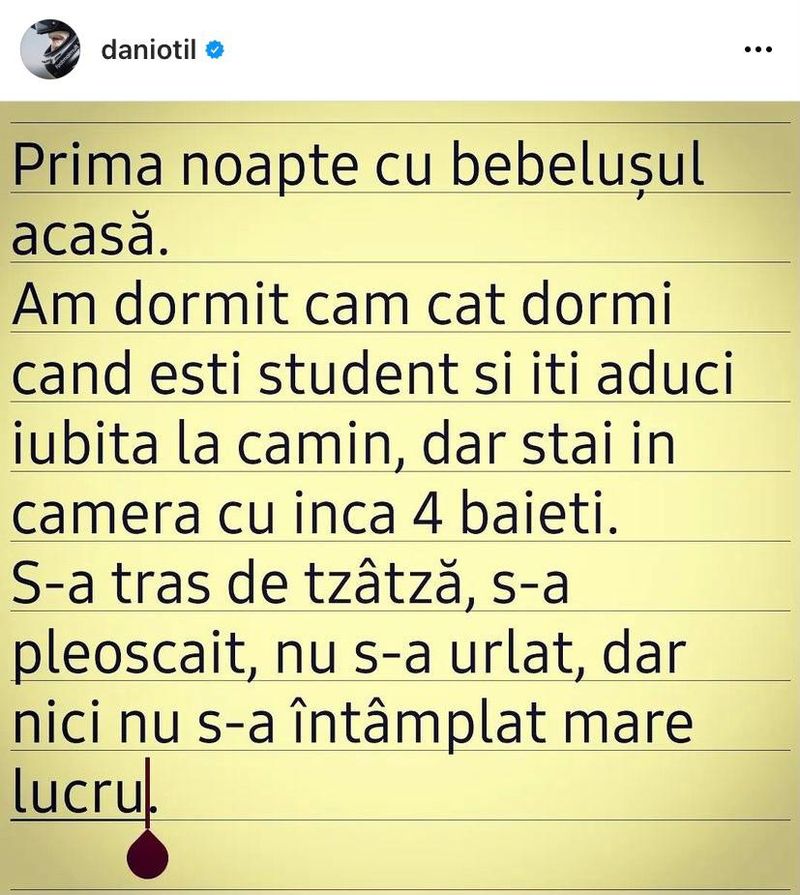 Dani Oțil copil
