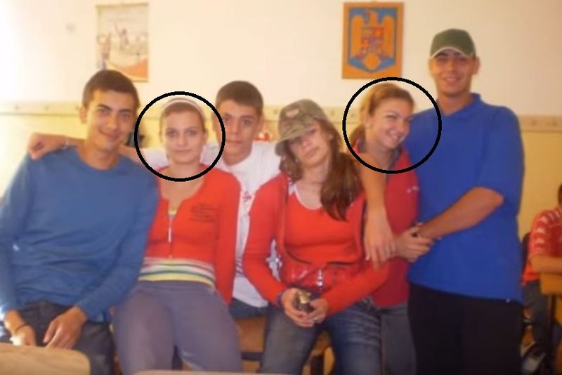 Simona Halep și Anamaria Sebe