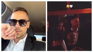 Ștefan Manolache și Andreea, noua lui iubită, au fost surprinși în orașul natal al bărbatului