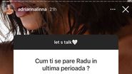 Postarea făcută de Adriana de la Puterea Dragostei