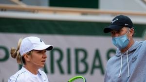 Simona Halep și Darren Cahill  simona halep