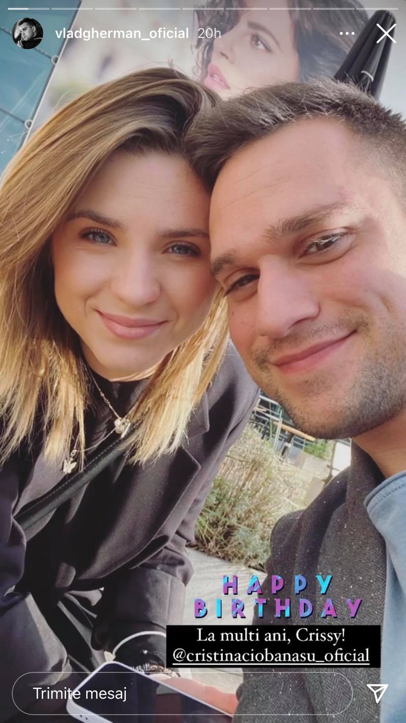 Cristina Ciobanasu si Vlad Gherman
