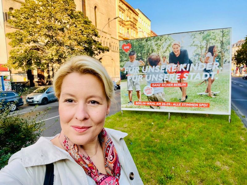 Franziska Giffey, ministru pentru familie, vârstnici și tineret