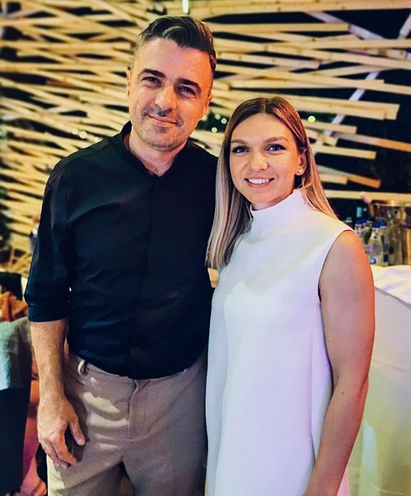 Cornel Ilie si Simona Halep