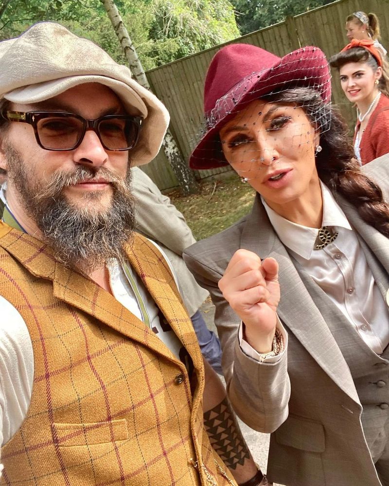 Mihaela Rădulescu ș Jason Momoa 