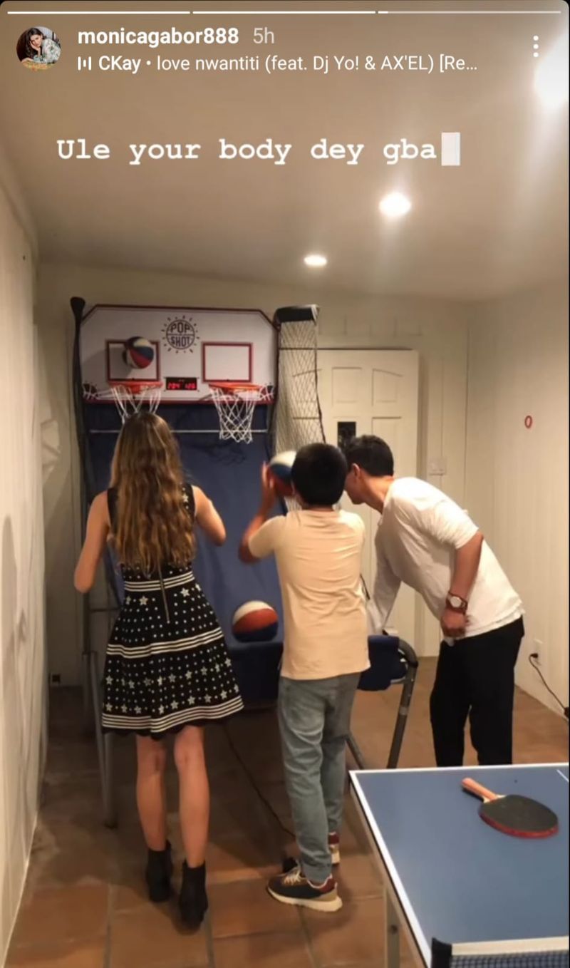 Monica Gabor a postat o fotografie cu Mr. Pink și copiii