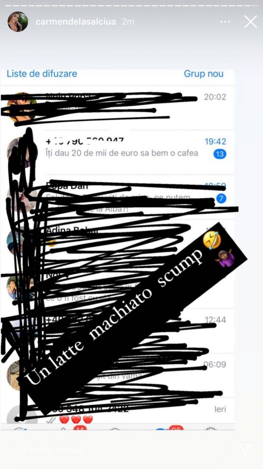 Propunerea scumpă primită de Carmen de la Sălciua