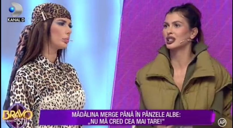 Mădălina Pamfile și Ioana Filimon s-au contrazis la sânge, în platoul Bravo, ai stil!