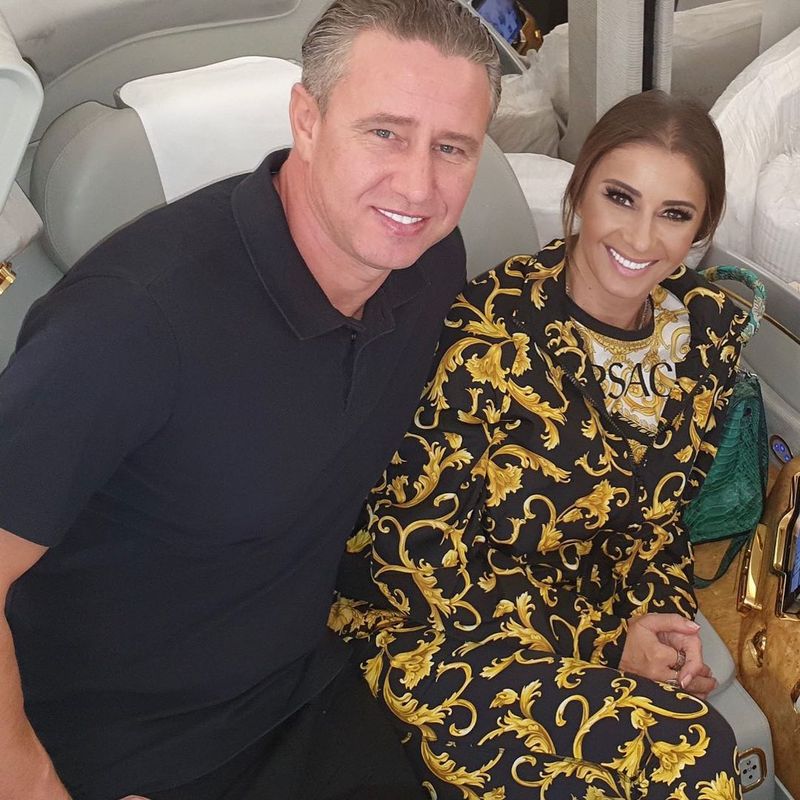 Anamaria Prodan și Laurențiu Reghecampf 