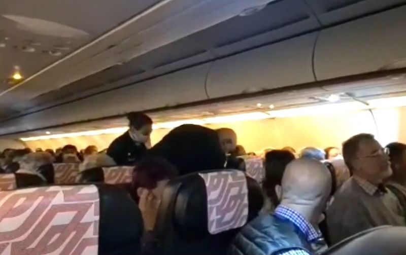 Raed Arafat, gest impresionant la bordul unui avion
