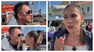 Irina și Răzvan Fodor, discuție aprinsă pe platourile de filmare