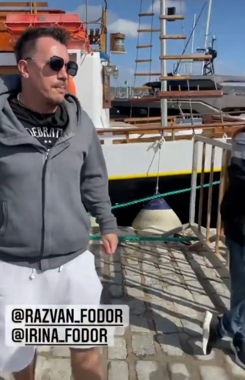 Răzvan Fodor a mers în Grecia, pentru a-i face o surpriză soției lui