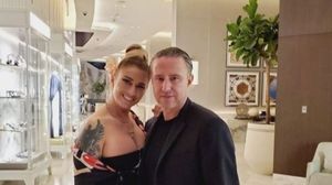 Laurentiu Reghecampf si Anamaria Prodan