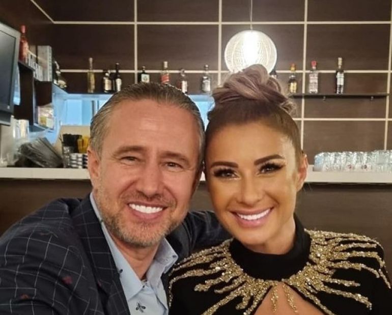Laurentiu Reghecampf si Anamaria Prodan