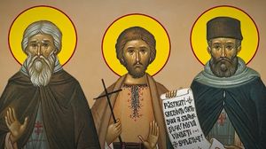 Calendar Creștin Ortodox joi, 21 octombrie 2021. Este sărbătoare cu cruce neagră. Sfinții zilei, pomeniți de Biserica Ortodoxă