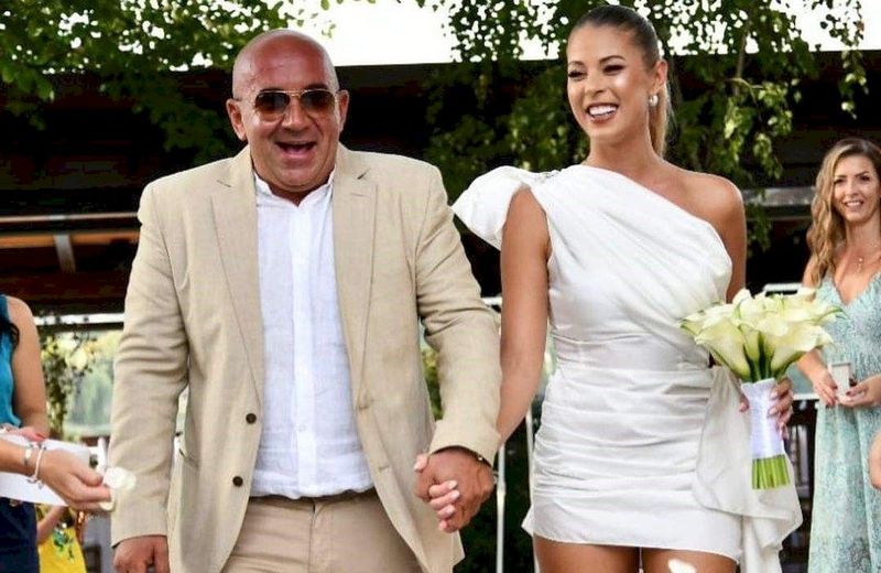 Roxana Nemeș și soțul ei, Călin Hagima