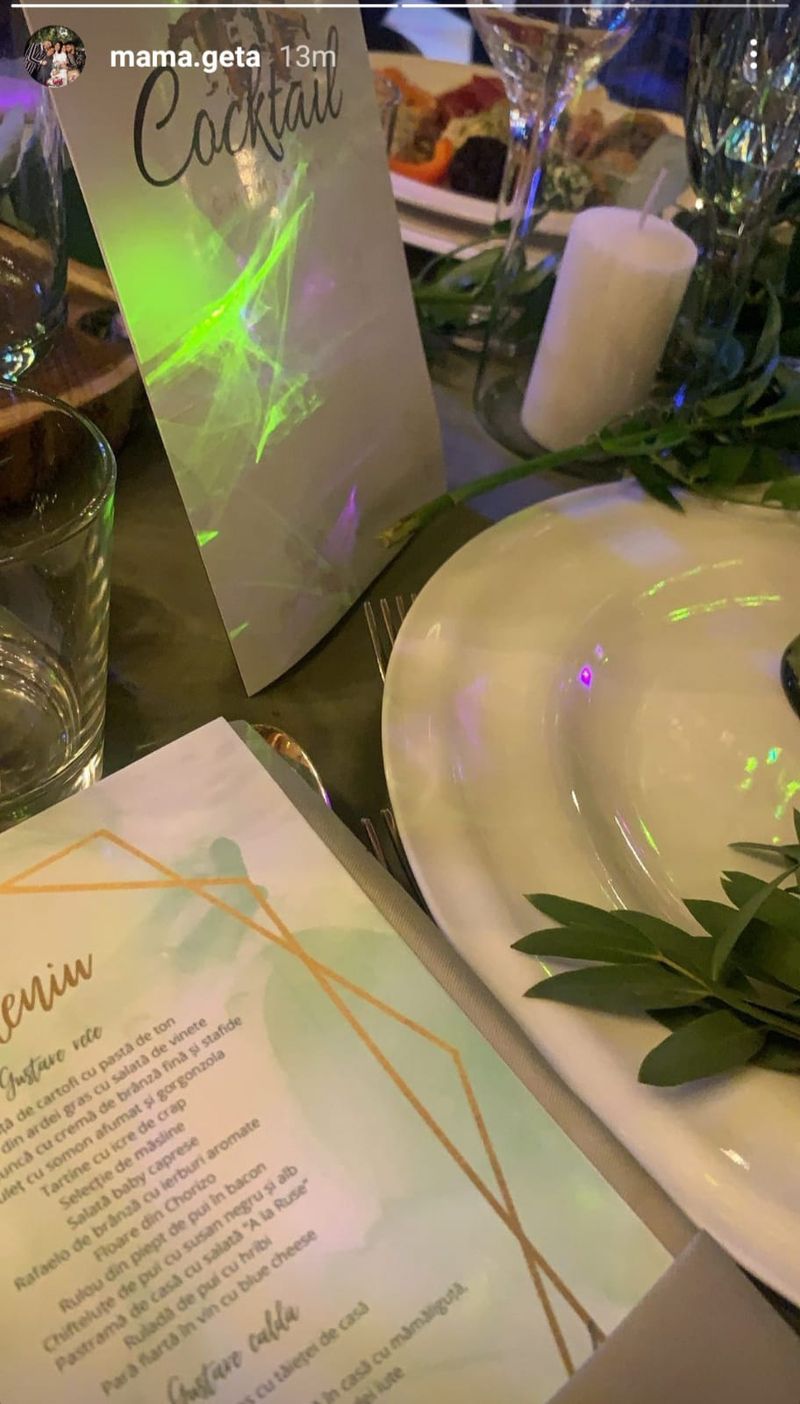 Mama Geta nu a ratat botezul lui Milan