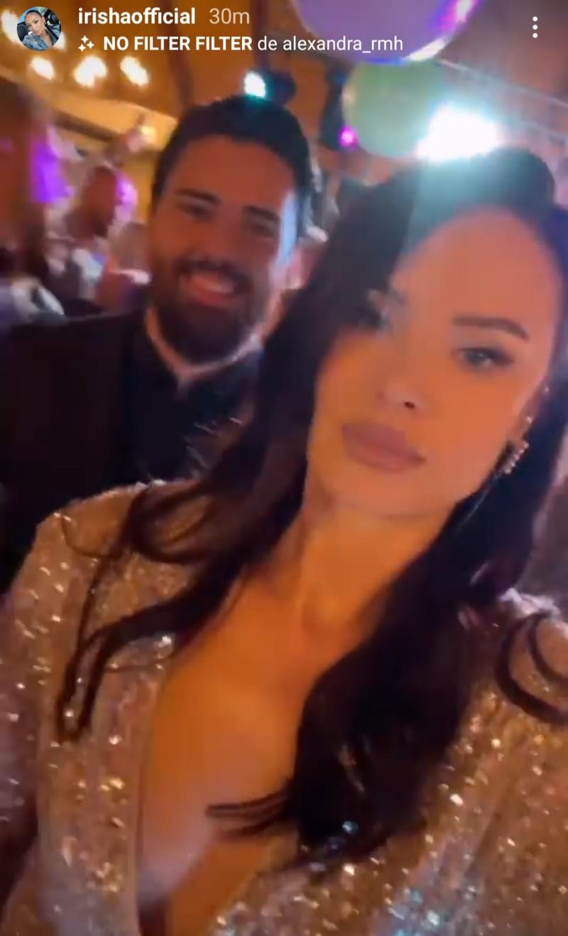 Irisha și Sorin Pușcașu au fost și ei la botezul fiului lui Culiță