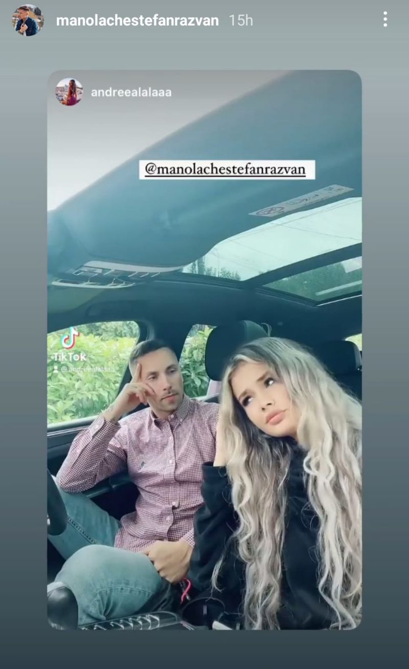 Ștefan Manolache i-a fost infidel Andreei