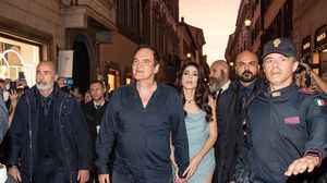 Quentin Tarantino și soția sa au făcut senzație la Festivalul de Film de la Roma. Cei doi au arătat cât de mult se iubesc