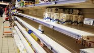 Imagini dintr-un hipermarket din Suceava 