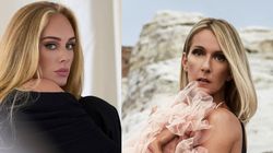 Adele, cadou neașteptat  din partea lui Celine Dion! "Este cel mai însemnat obiect din casa mea"