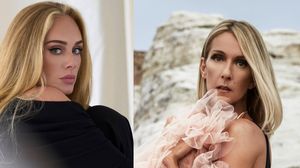 Adele, cadou neașteptat  din partea lui Celine Dion! 