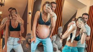 Gabriela și Dani Oțil și-au botezat băiețelul!