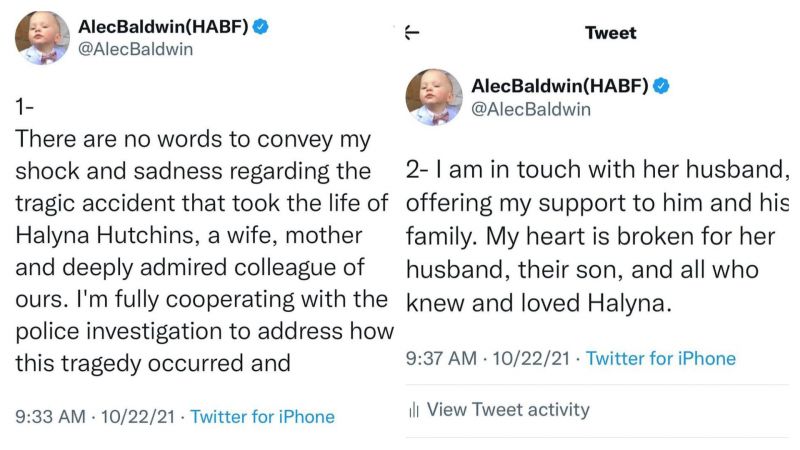 Alec Baldwin este &icirc;n stare de șoc, după ce și-a &icirc;mpușcat mortal colega