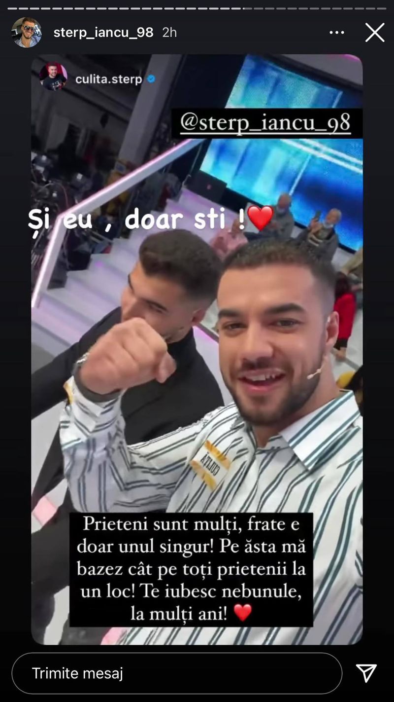 Mesajul lui Culita pentru Iancu