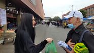 Bianca Comănici, gest emoționant pentru un bătrân
