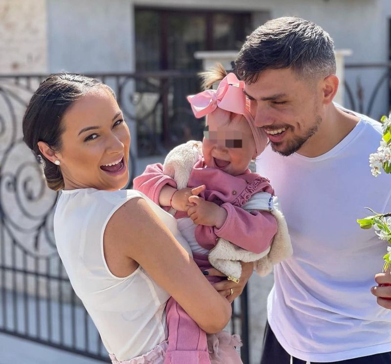 Soțul Vlăduței Lupău a renunțat la cariera în fotbal pentru familie
