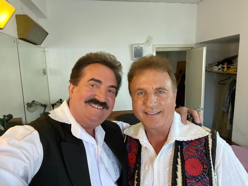 Petrică Mîțu Stoian și Constantin Enceanu 