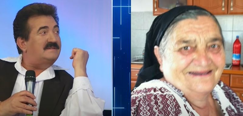 Petrică M&icirc;țu Stoian si mama lui