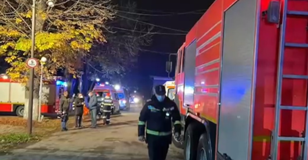 Incendiu la Spitalul de Boli Infecțioase din Ploiești