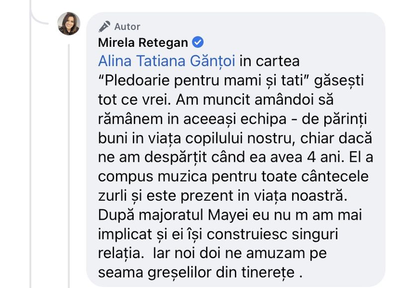 Mirela Retegan de la &quot;Gașca Zurli&quot; are o fiică de 19 ani cu un artist care făcea furori în anii 2000