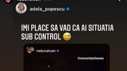 Adela Popescu a rămas acasă, să aibă grijă de mezinul familiei