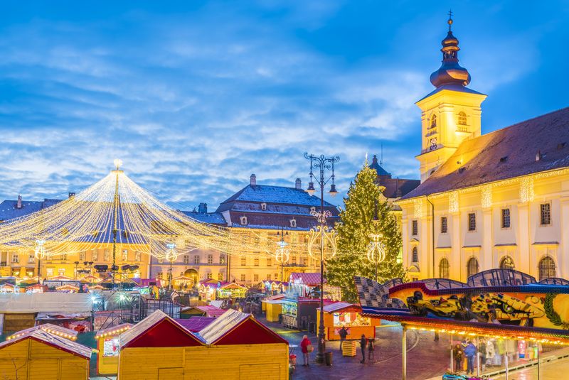Când se deschide Târgul de Crăciun din Sibiu în 2021