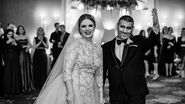 Marcela Fota și soțul ei 
